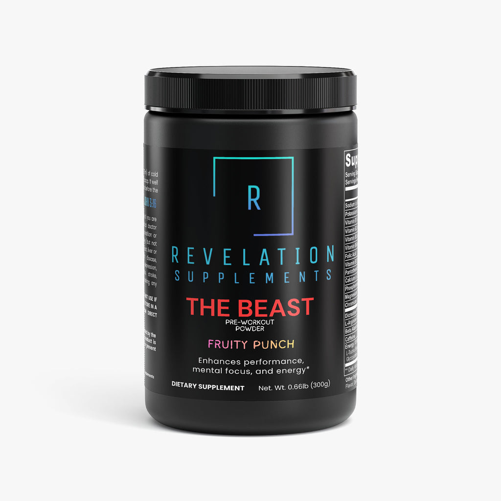 Nitric Shock Pre-Workout Powder (Fruit Punch)