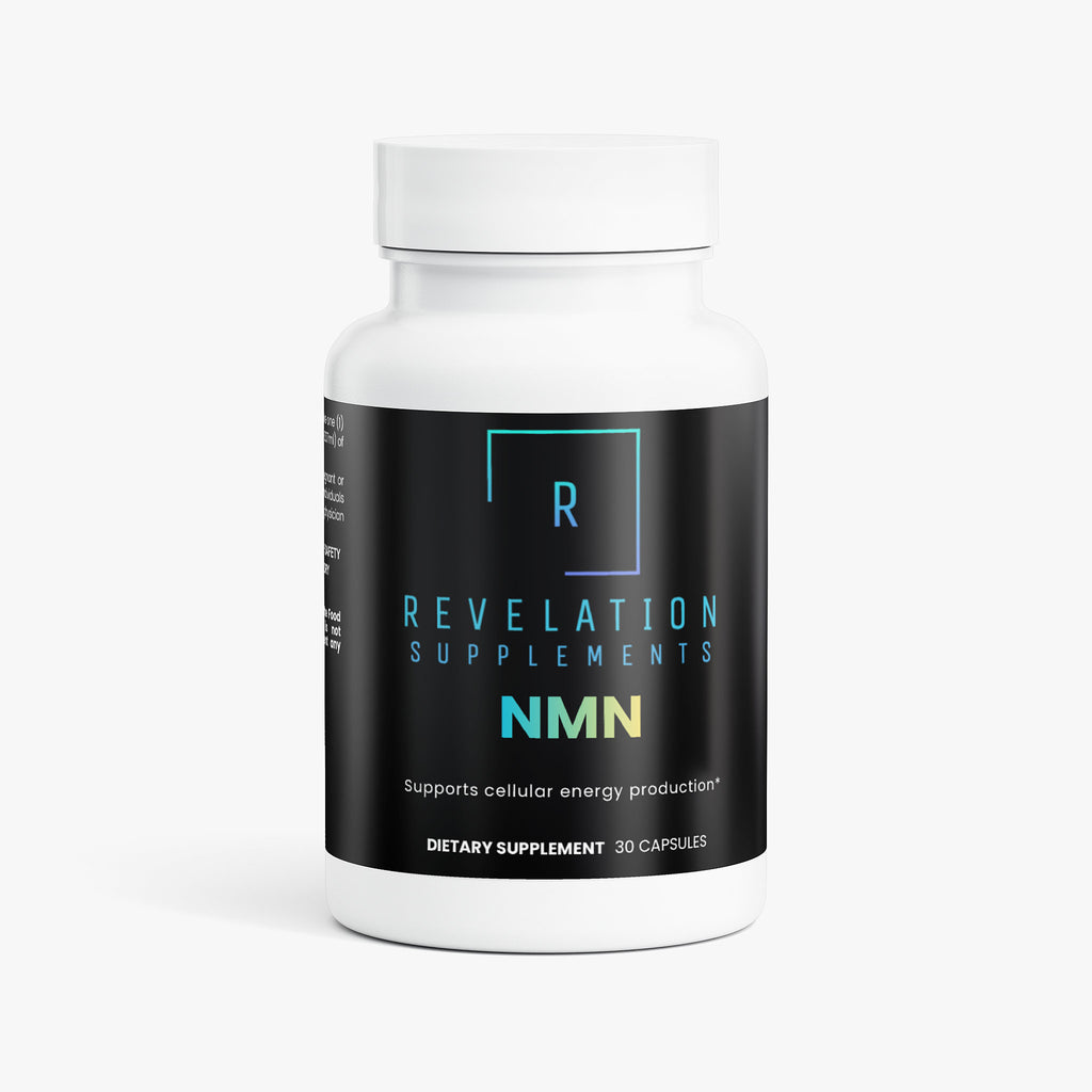 Revelation Supplements NMN Supplement | NAD+ Support for Cellular Energy & Healthy Aging | 30 Capsules
