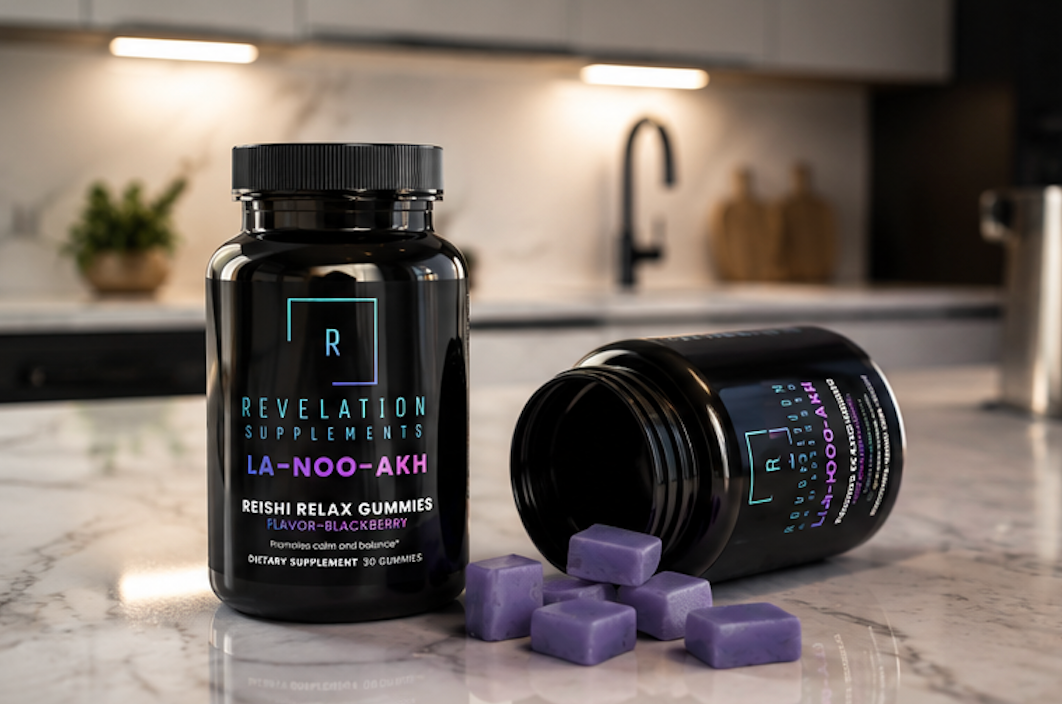 La - NOO - Ask | Reishi Relax Gummies - Feel the calm